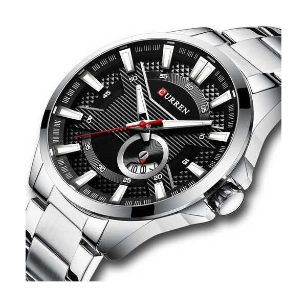 

Наручные часы Curren 8372 Silver-Black