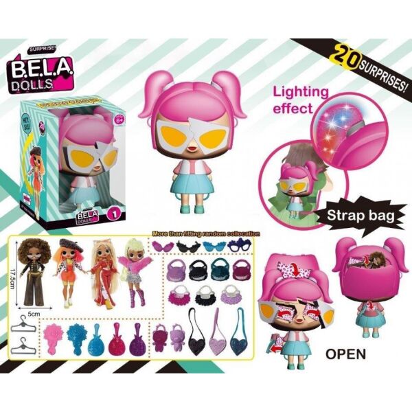 

Набор Bela Dolls с одеждой, украшениями и аксессуарами Бела Долс