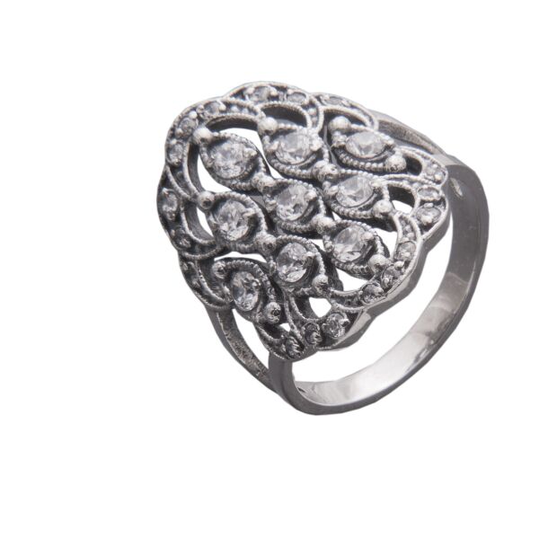 

Серебряное кольцо Юрьев 240л.с. 18.5