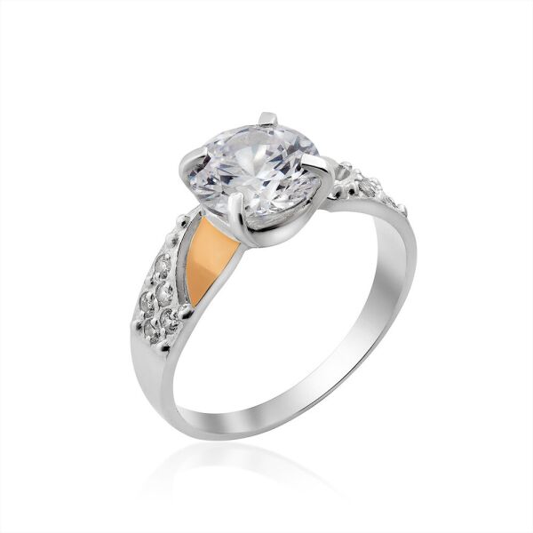 

Серебряное кольцо с золотом Юрьев 367к 18.5