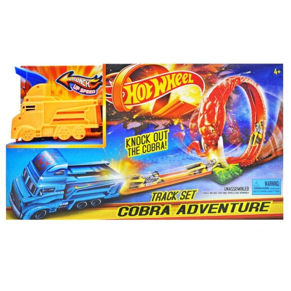 

Автомобильный трек Hot Wheel "Cobra Adventure"