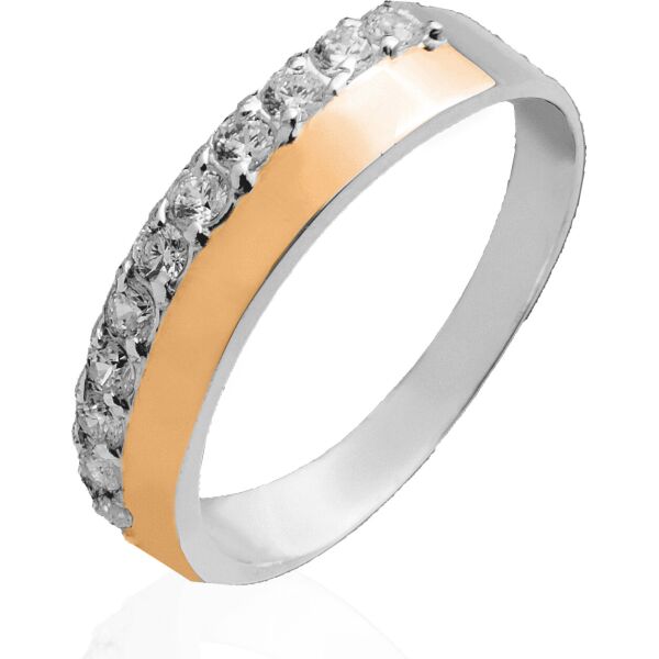 

Кольцо из серебра и золота Юрьев 108К 16.5