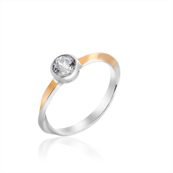 

Кольцо из серебра и золота Юрьев 330л.с. 17
