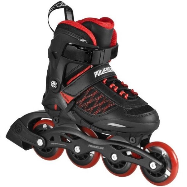

Роликовые коньки Powerslide Phuzion 3 Boys II Черно-красные 33-36 (4040333388594)