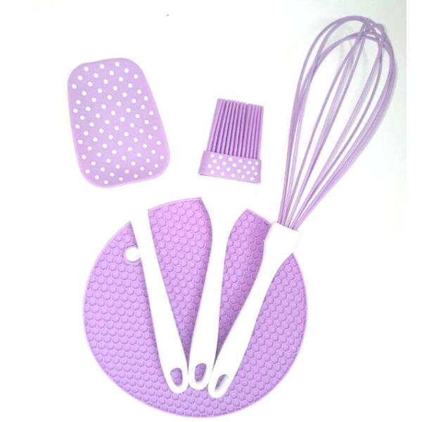 

Набор силиконовый A-Plus AP-1956-purple 4 предмета