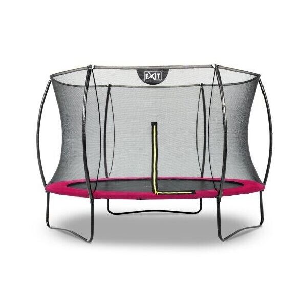 

Батут EXIT Silhouette 305 см с защитной сеткой розовый