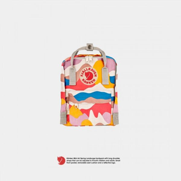 

Рюкзак Fjallraven Kanken Mini Art Spring Landscape Светлый Камуфляж
