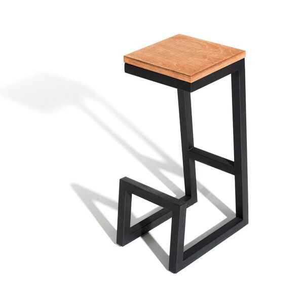 

Барный стул GoodsMetall в стиле лофт 750х350х350 с подножкой БС303