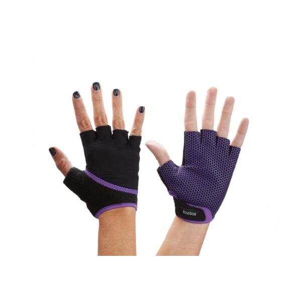 

Перчатки для йоги ToeSox Grip фиолетовые размер М