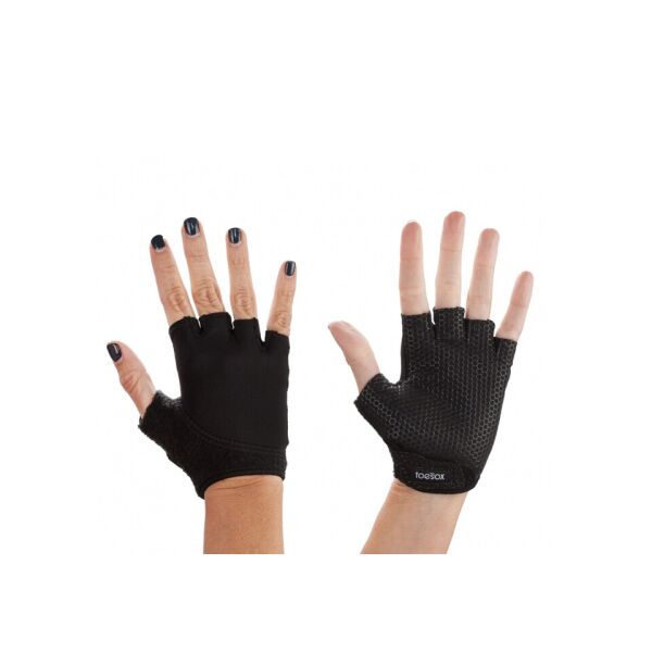 

Перчатки для йоги ToeSox Grip черные размер S