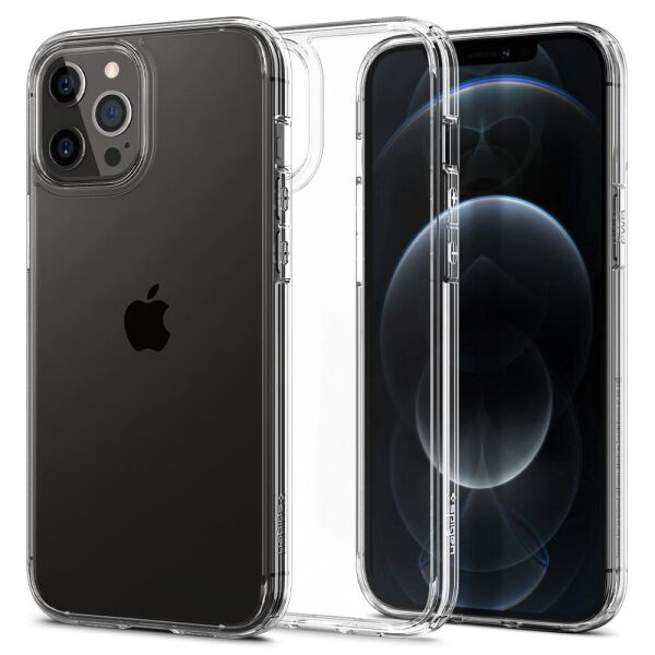 

Чехол Spigen for iPhone 12/12 Pro - Crystal Hybrid Crystal Clear Original (ACS01520)
