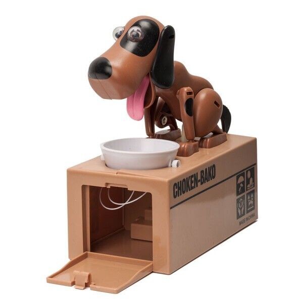 

Копилка Dog Piggy Bank Коричневый