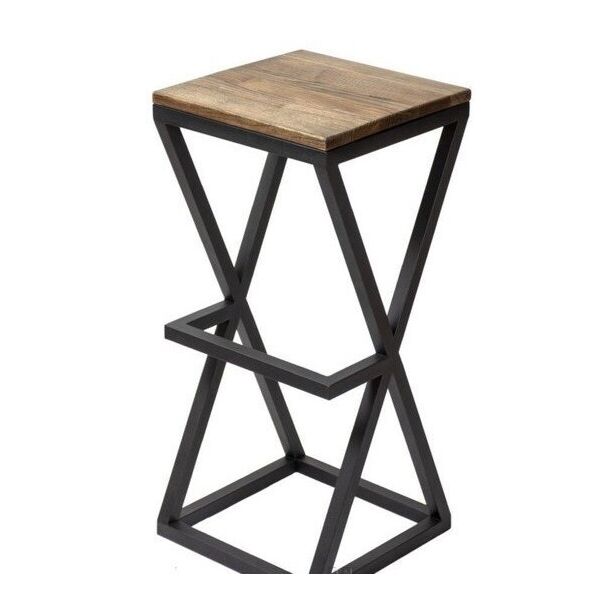 

Барный стул GoodsMetall в стиле лофт 750х350х350 Песочные часы БС213