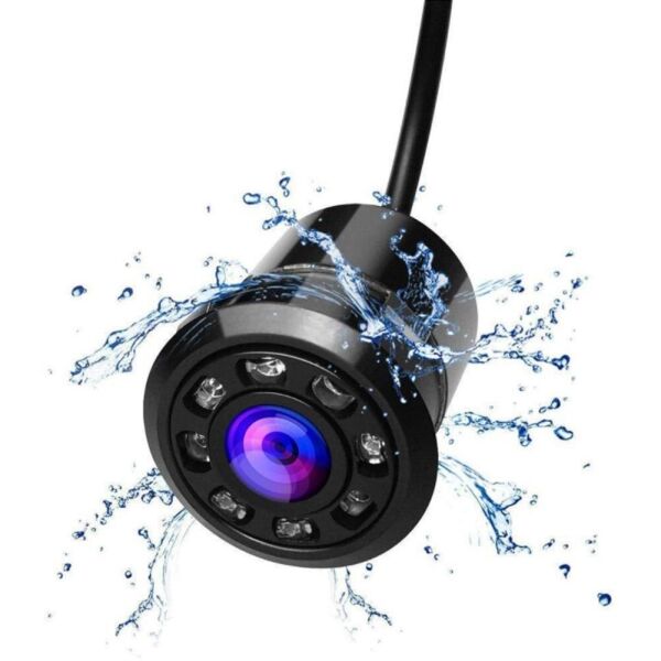 Акція на Камера заднего вида Auto Cam 104 угол обзора 170 градусов 8 LED светодиодов водонепроницаемая від Allo UA