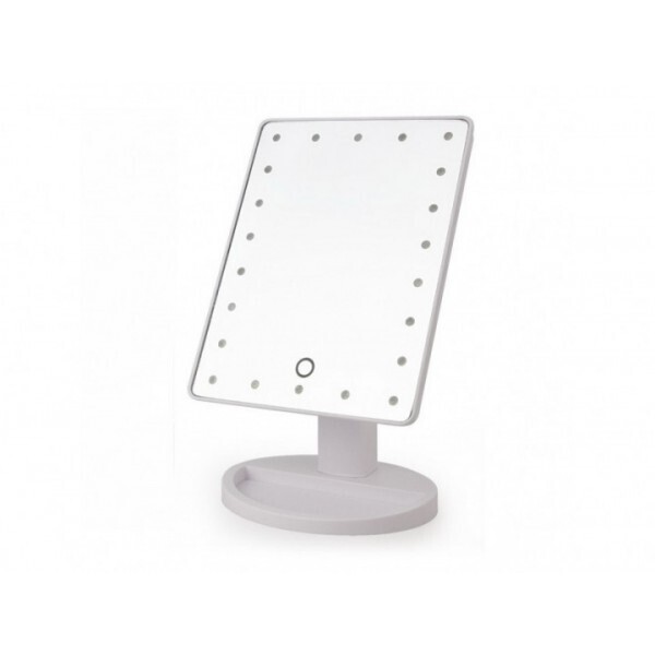 

Косметическое зеркало с подсветкой led 22 white