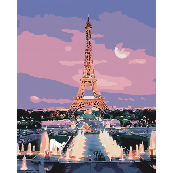 

Картина по номерам Art Craft Огни Парижа 40*50 см 11200-AC