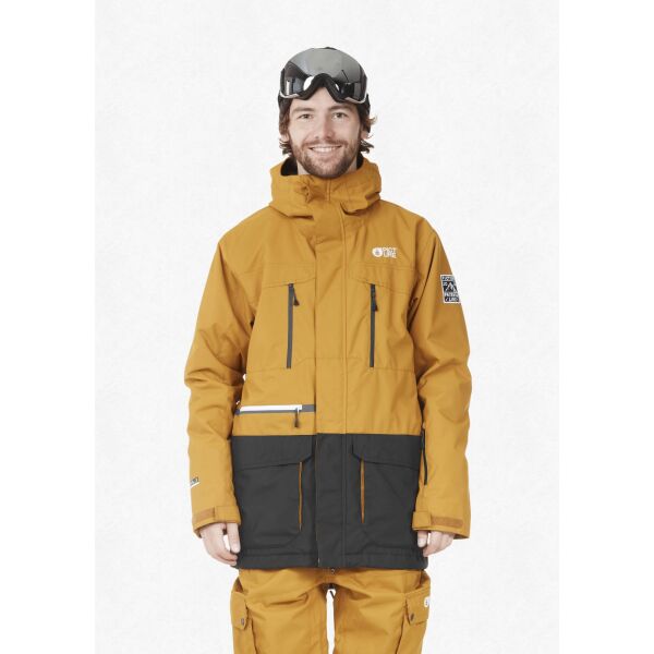 

Куртка Picture Organic Pure XL Черный-Желтый