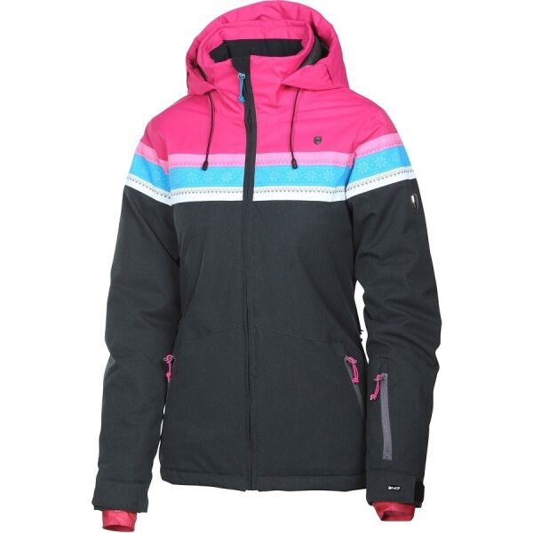 

Куртка Rehall Daisey W 2018 S Черный-Розовый
