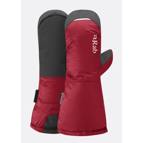 

Перчатки Rab Endurance Down Mitt L Черный-Красный