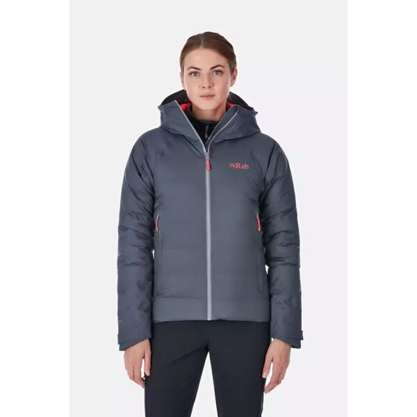 

Куртка Rab Valiance Jacket wmn 14 Серый-Красный