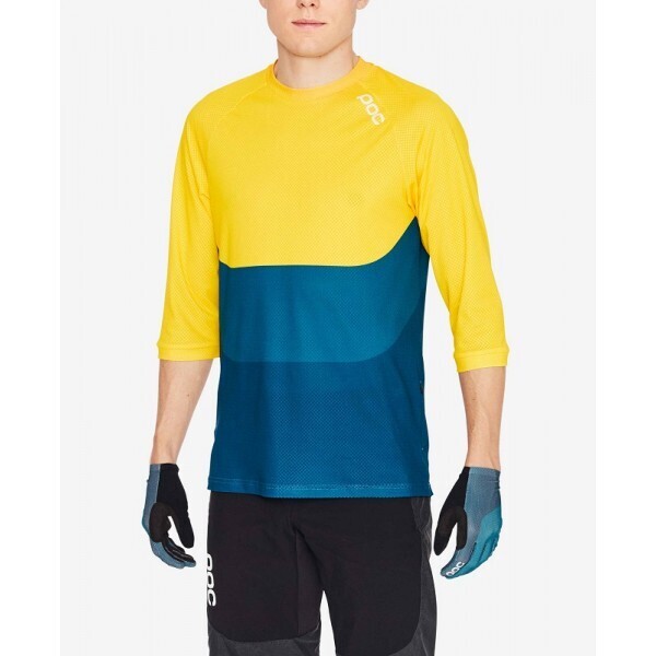 

Велоджерси POC Essential Enduro 3/4 Light Jersey XL Синий-Желтый