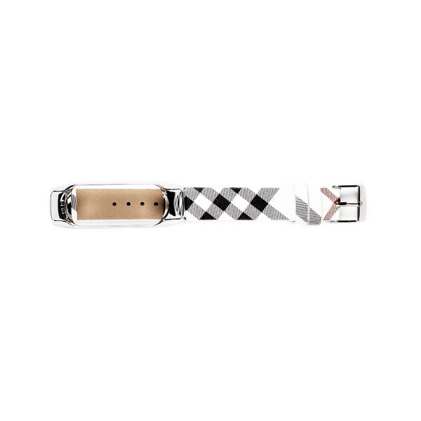 

Ремешок XoKo Xiaomi для Mi Band 3/4 Leather Design Black-White