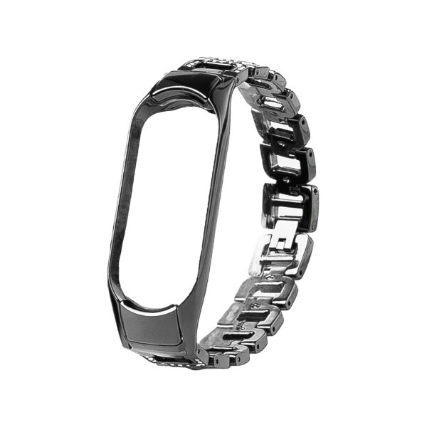 

Ремешок ХоКо Diamond Premium Band для Xiaomi Mi band 5 Black