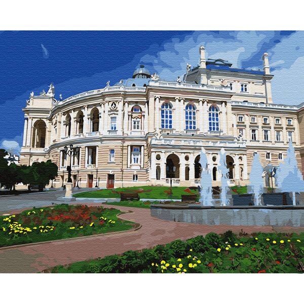 

Картина по номерам "Одесский оперный театр" Brushme 40х50 см