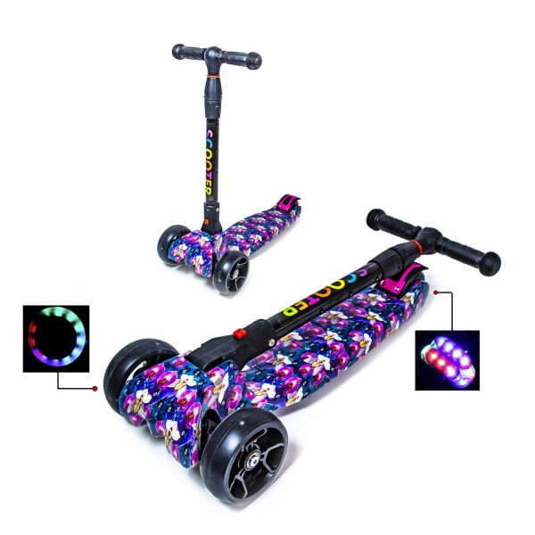 

Детский самокат Scale Sports 55х56х13 см Комбинированный