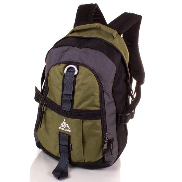 

Мужской спортивный рюкзак (W731-green) Onepolar 28х45х16 см Темно-зеленый
