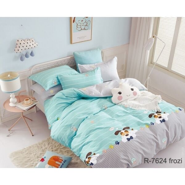 

Постельное белье с компаньоном (R7624 frozi) TAG tekstil 1.5-спальный