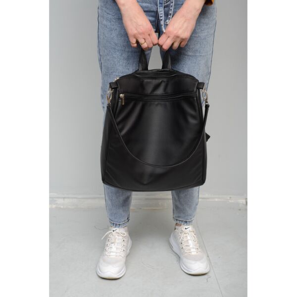 

Женский рюкзак Sambag Trinity MZB черный 28302001