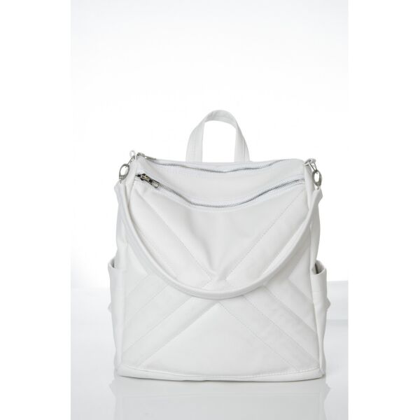 

Женский рюкзак Sambag Trinity MSO белый 28319008