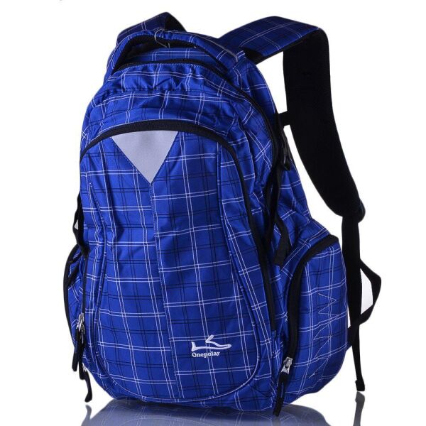 

Мужской городской рюкзак (W1572-blue) Onepolar 33х50х17 см Синий