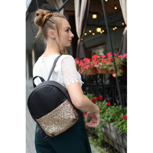 

Женский рюкзак Sambag Brix KQHb черный 11321001b