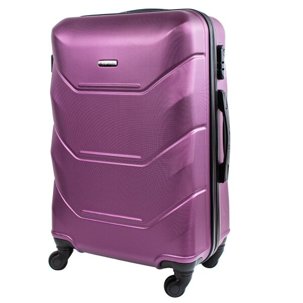 

Чемодан маленький облегченный на 4-х колесах (JAKW147S-dark-purple) WINGS 47х34х20 см Фиолетовый