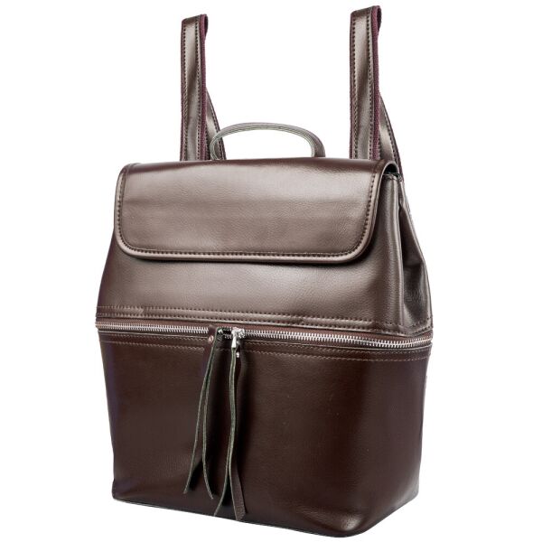 

Женская кожаная сумка-рюкзак (DETAQ271-10) Valiria Fashion 25х33х14,5 см Коричневый