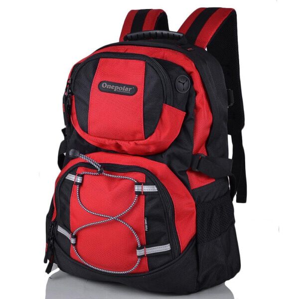 

Мужской рюкзак для ноутбука (W1312-red) Onepolar 35х46х15 см Красный