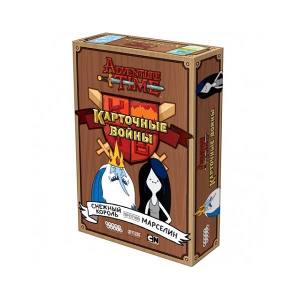 

Настольная игра Время приключений Карточные войны Hobby World Разноцветный
