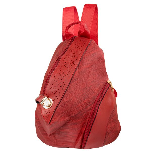 

Женский городской рюкзак (3DETBQ-091-1) Valiria Fashion 25х30х14 см Красный