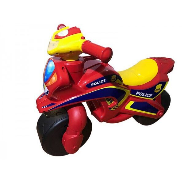 

Мотобайк беговел музыкальный DOLONI TOYS 70х35х50 см Разноцветный