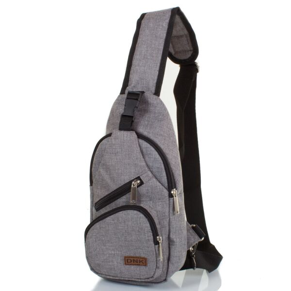 

Мужской городской рюкзак (DNK-JOKER№2-BAG-7) DNK Leather 16х32х7 см Серый