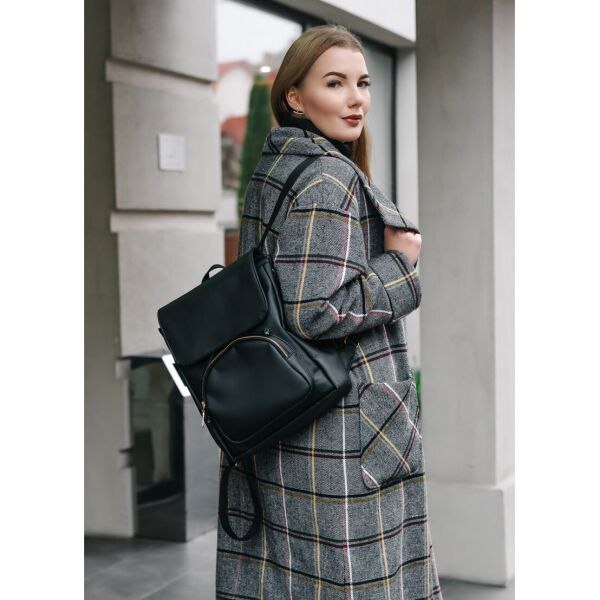 

Женский рюкзак Sambag Loft MGG черный 22295001