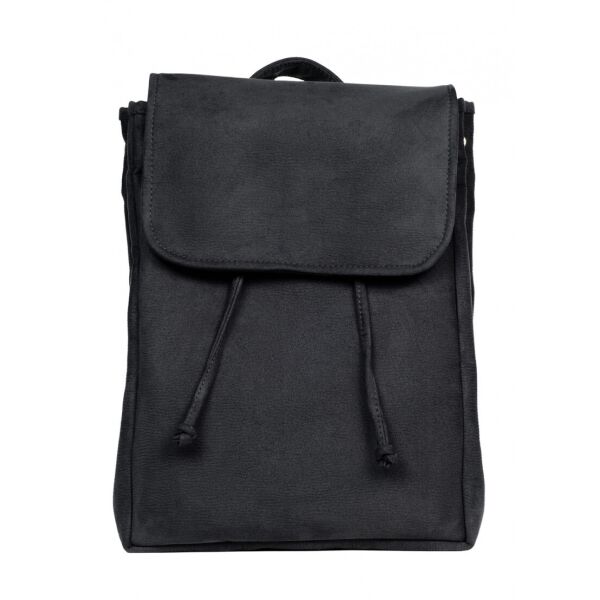 

Женский рюкзак Sambag Loft BZN черный замш 22300032