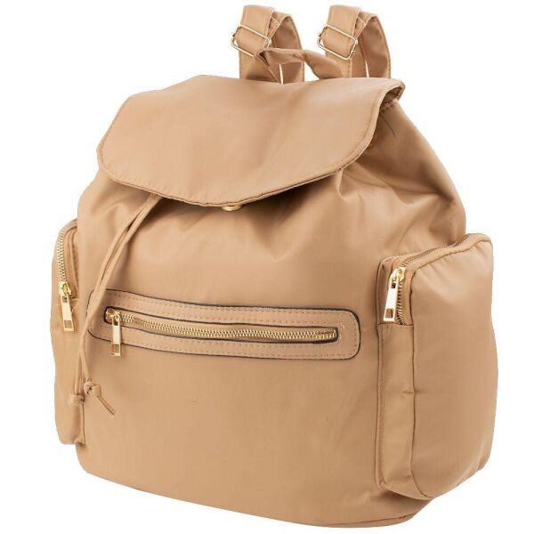 

Женский городской рюкзак (3DETBU8019-12) Valiria Fashion 26х34х17,5 см Бежевый