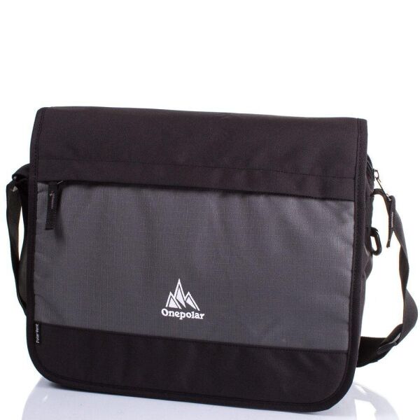

Мужская спортивная сумка (W5004-grey) Onepolar 33х28х10 см Черный
