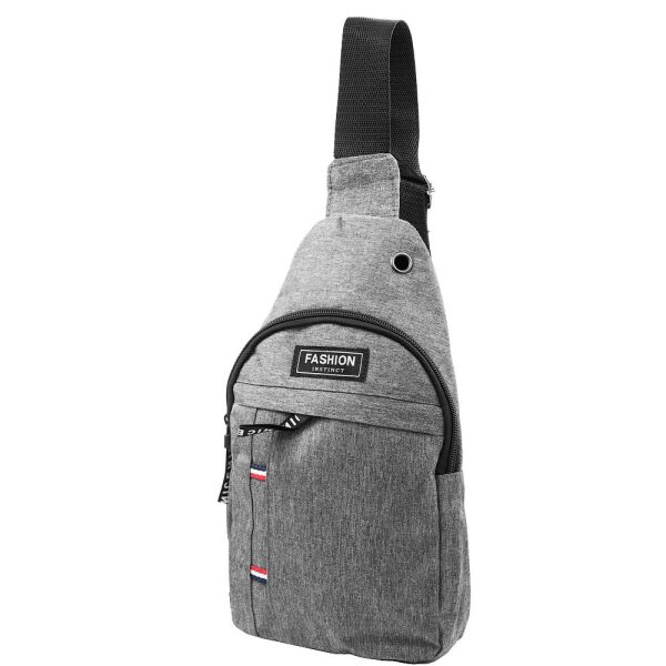 

Мужская сумка-рюкзак (3DETAM318-9) Valiria Fashion 17х30х4 см Серый
