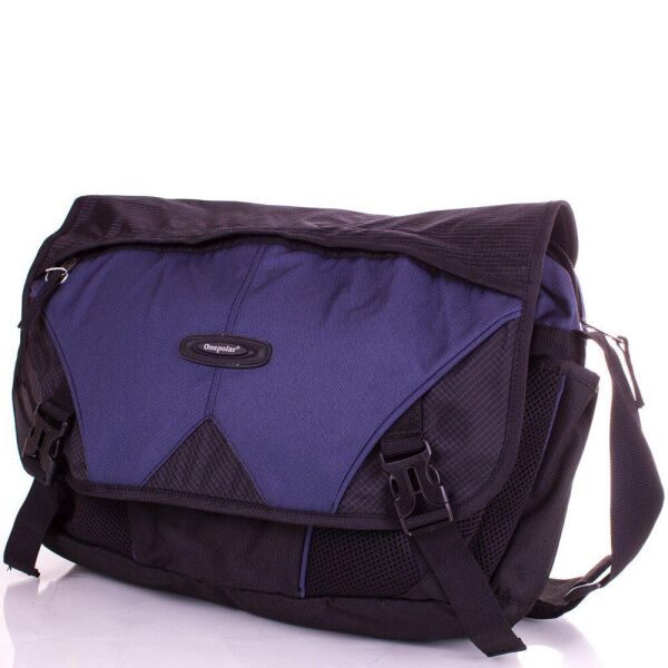 

Мужская спортивная сумка (W5049-navy) Onepolar 38х30х11 см Синий