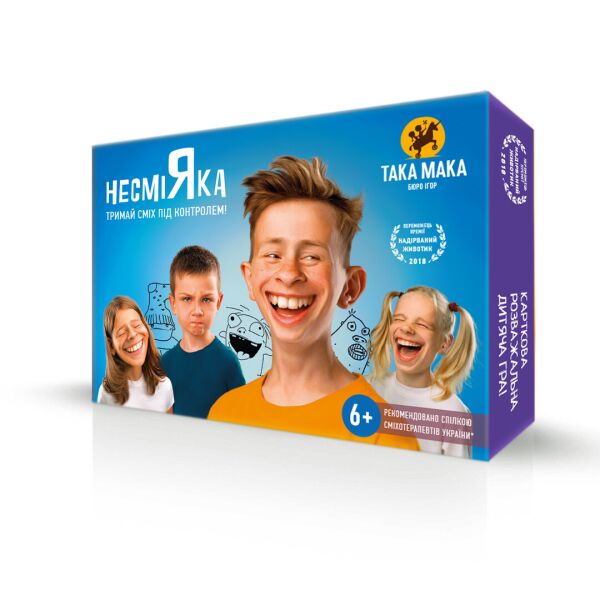 

Настольная игра НесмиЯка 6+ от 6 лет Така Мака Разноцветный