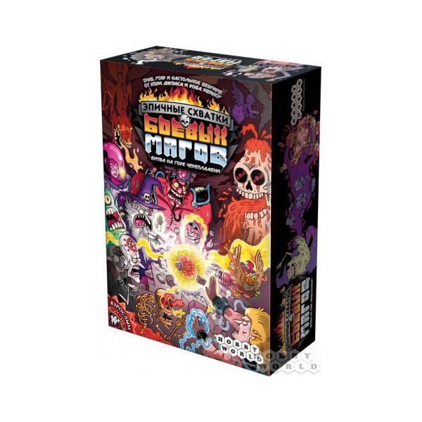 

Настольная игра Битва на горе Черепламени Hobby World Разноцветный